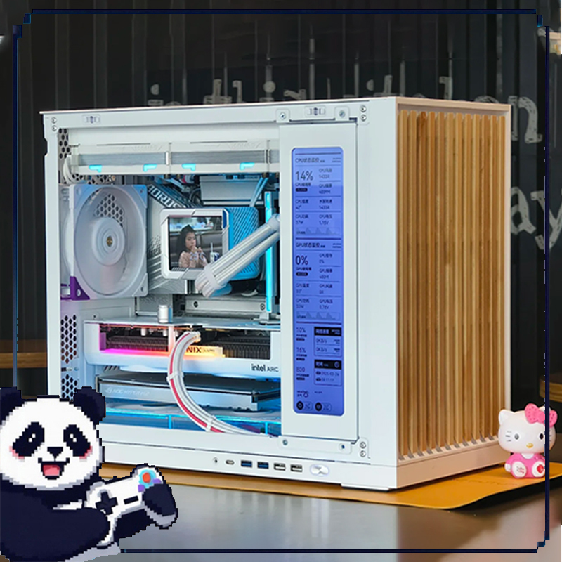 Atx Case - G600 Itx Case Matx Solid Wood