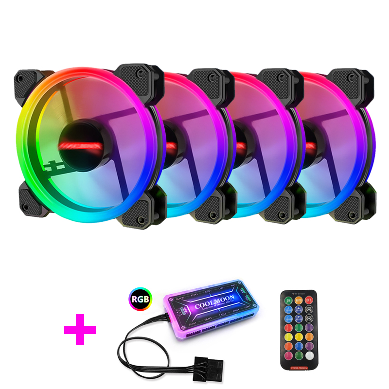 Case Fan Controller - Coolmoon Quạt Máy Tính Làm Mát