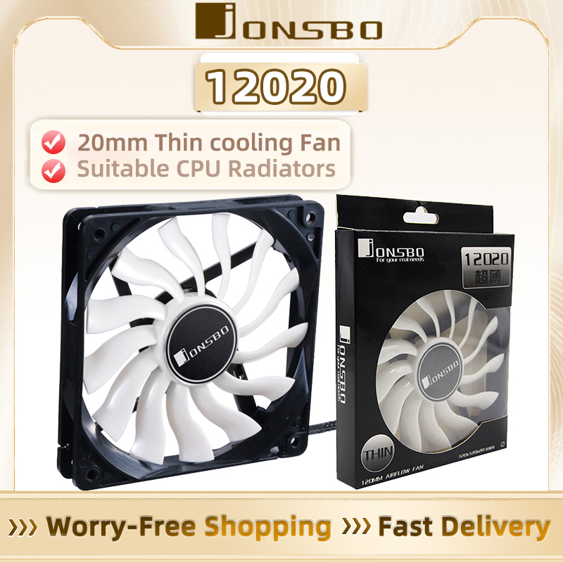 JONSBO 12020 120mm DC 12V 3Pin - đánh giá và giá Pc Chassis