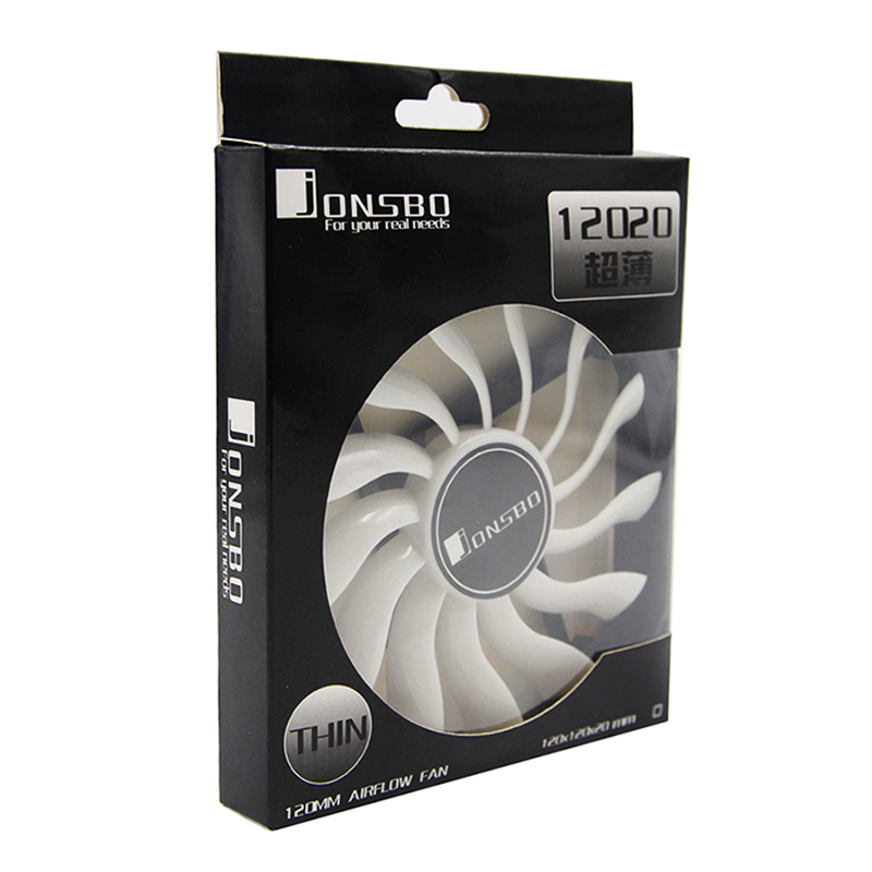 JONSBO 12020 120mm DC 12V 3Pin - đánh giá và giá Pc Chassis