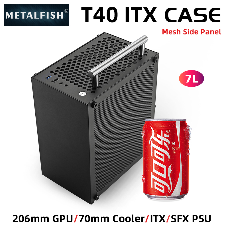 METALFISH T40 Mini ITX Black C - đánh giá và giá Mini Pc Case