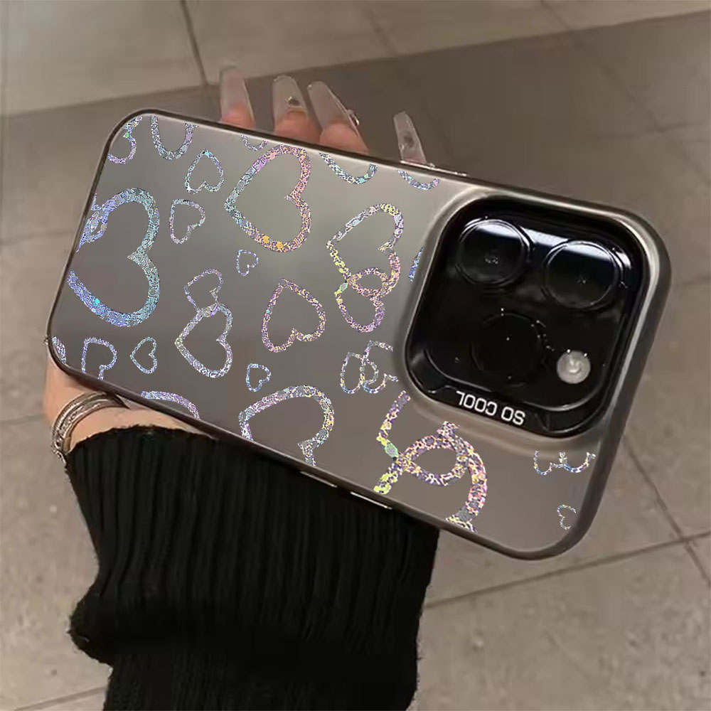 Colorful Heart Print Case For  - đánh giá và giá Computer Case