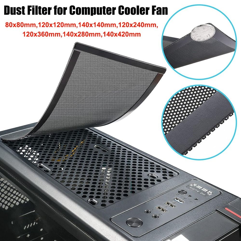 New PVC Dust Filter Cover Blac - đánh giá và giá Dust Filter Pc